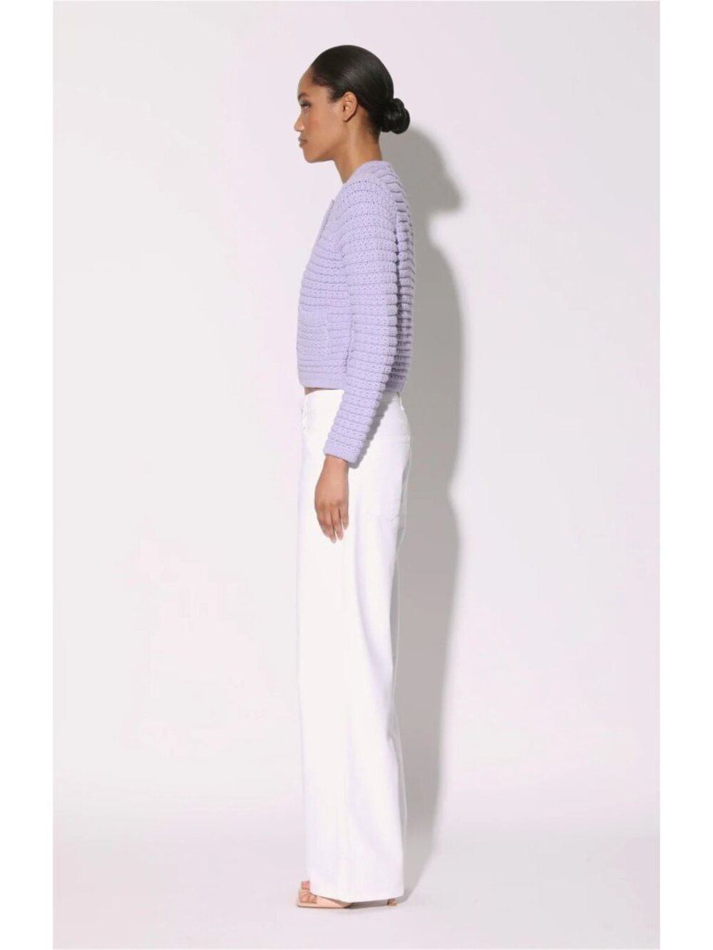 Walter Baker Janis Lavender Cardigan for Women - Size Large, New with Tags - Picture 3 of 4